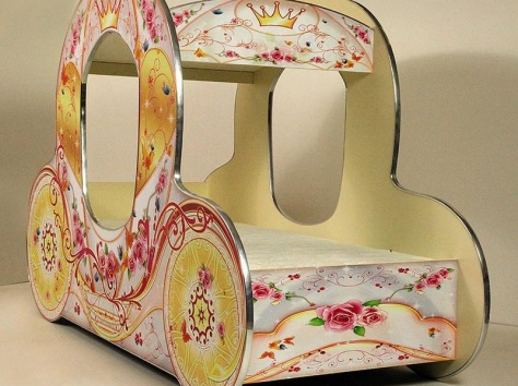 детские кроватки-машинки, кроватки-кареты, фотография 2