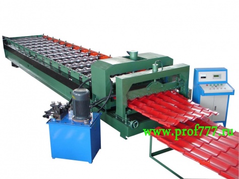 Оборудование(линия)для производства профнастила и металлочерепицы из Китая, фотография 1