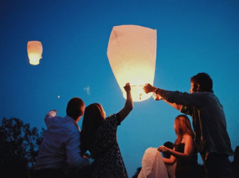 Шары  желание небесные фонари , фотография 5