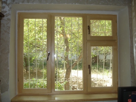 Деревянные окна, двери из массива сосны в Алматы, фотография 10