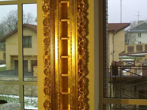  Золочение  серебрение   позолота в  интерьере  Сусальное золото поталь                      , фотография 3
