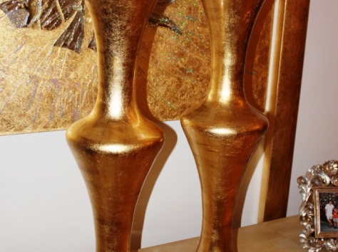  Золочение  серебрение   позолота в  интерьере  Сусальное золото поталь                      , фотография 17