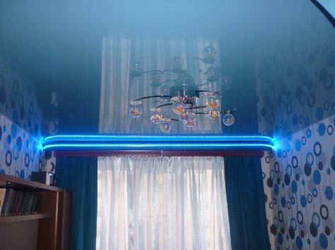 Натяжные потолки, фотография 1