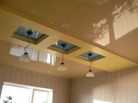 Натяжные потолки, фотография 15