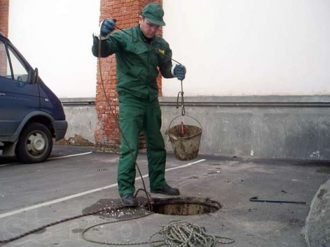 Прочистка, промывка канализации, канализационных труб, фотография 3