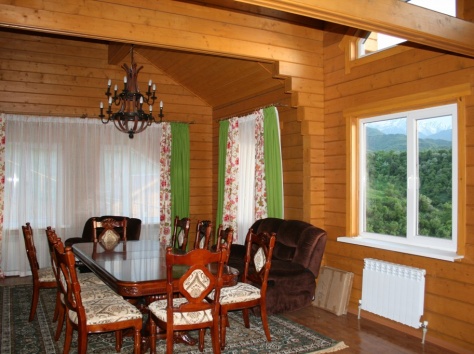 Строительство деревянных домов из клееного бруса, деревянные дома из Финляндии, финские деревянные дома, фотография 2