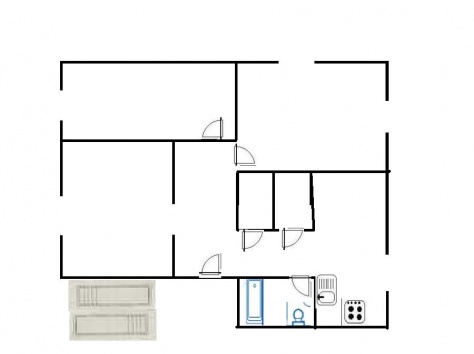3ком. Майкудук. ДК-Спартак, Щорса, фотография 2