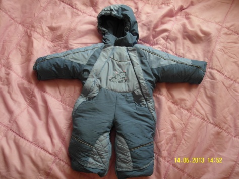 Детский зимний комбинезон на мальчика, фотография 1