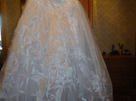 Продам свадебное платье *белая, фотография 1