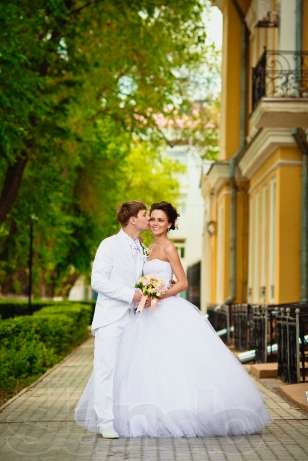 Продам свадебное платье 40000тг!, фотография 3