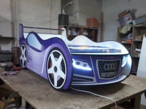 детские кроватки-машинки, кроватки-кареты, фотография 11