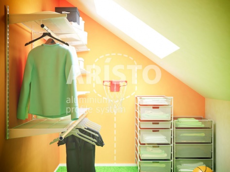 Гардеробные сетчатые системы, фотография 3