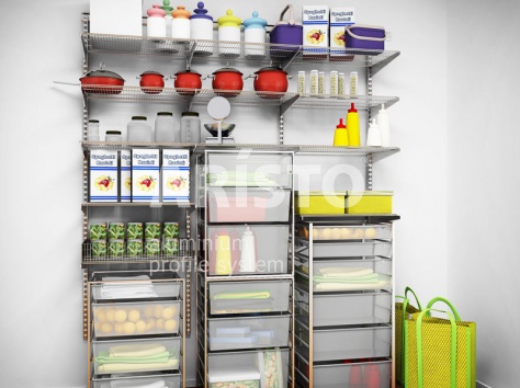 Гардеробные сетчатые системы, фотография 9