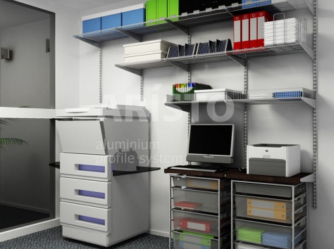 Гардеробные сетчатые системы, фотография 10