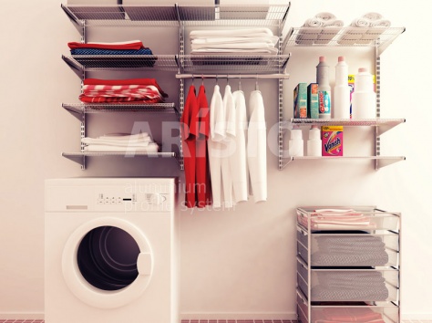 Гардеробные сетчатые системы, фотография 17