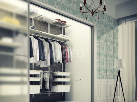 Гардеробные сетчатые системы, фотография 19