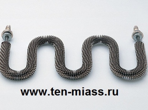 тэны оребренные воздушные, тэны для нагрева воды,тэны патронные, фотография 1