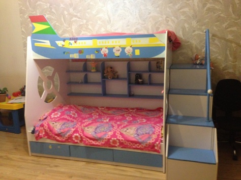 Продам детскую двухъярусную кровать , фотография 2