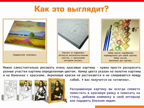 Картина-раскраска по номерам, фотография 9