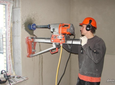 Алмазное сверление (бурение) отверстий , фотография 5