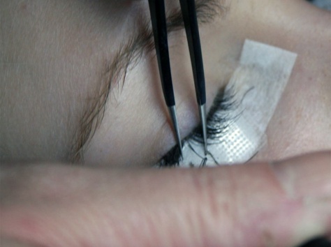 Наращивание ресниц на дому по японской технологии 3D, фотография 3