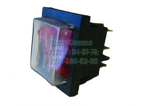 Выключатель двухклавишный для водонагревателей Термекс, Аристон. (Thermex, Ariston, Garantherm), фотография 1