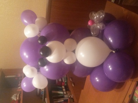 Оформление воздушными шарами., фотография 3