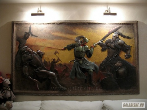 евроремонт, 3D изображение на стены и потолок, фотография 3