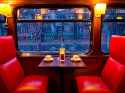 Уникальное свидание в кафе-трамвае , фотография 1