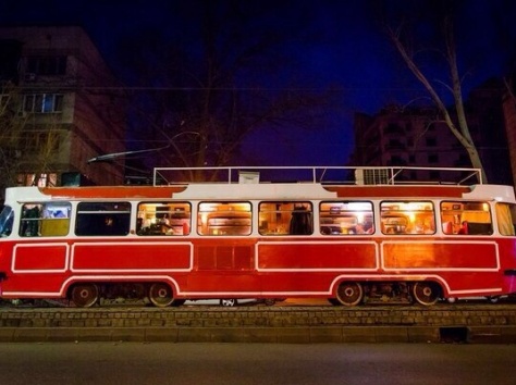 Уникальное свидание в кафе-трамвае , фотография 3