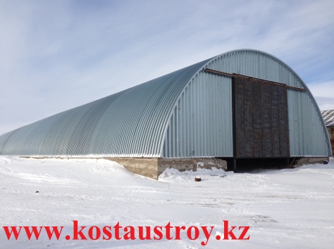 Строительство бескаркасных арочных ангаров., фотография 9