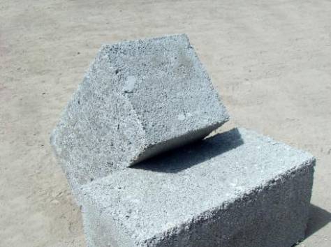 Камень стеновой полнотелый шлакоблок, фотография 5