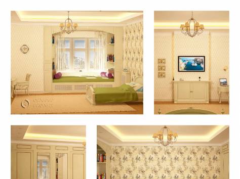 Дизайн проекты интерьера,рбочие чертежи, 3д визуализация, фотография 1