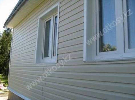 Пластиковые откосы  в Алматы, изготовление, установка, фотография 5