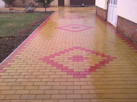 БРУСЧАТКА, ТРОТУАРНЫЕ ПЛИТКИ, ДЕКОРАТИВНЫЕ КАМНИ, БАЛЯСИНЫ, ПЕРИЛЫ, КОЛОННЫ, БОРДЮРЫ, ФОНТАНЫ, фотография 5