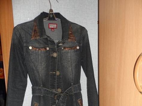 Модный джинсовый сюртук, фотография 1