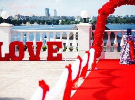 Свадебные буквы, фотография 1