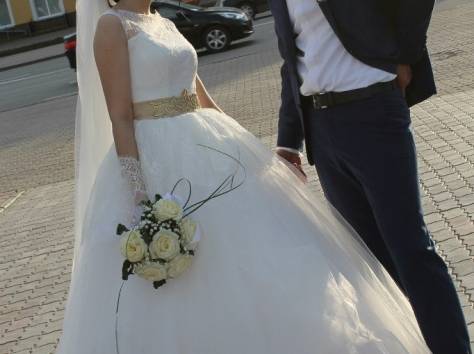 Продам свадебное платья, фотография 4