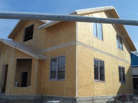 Строительство деревянно- каркасных домов, фотография 2