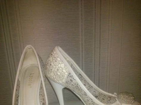 Продам свадебные туфли, фотография 1