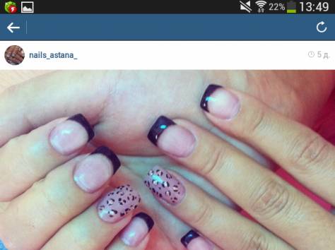 наращивание ногтей, фотография 2