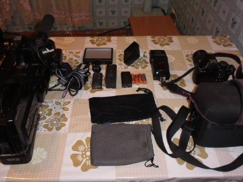 фотоаппарат с видеокамерой комплект Срочно, фотография 9