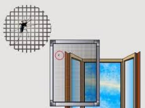 Продажа москитных сеток.Ремонт пластиковых окон, фотография 1