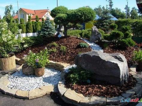 Ландшафтный дизайн. Зимний сад. Оформление террас. Альпийские горки., фотография 4