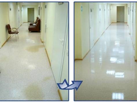Глубокая чистка полов, фотография 1