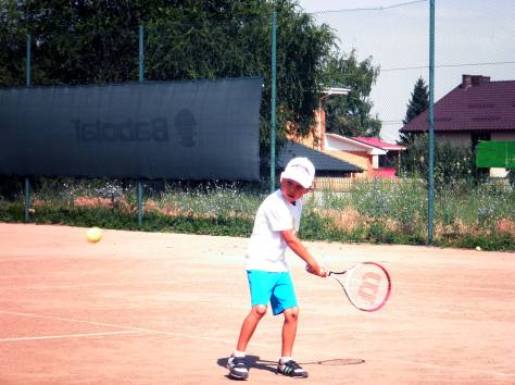 Обучение игре в большой теннис, фотография 2