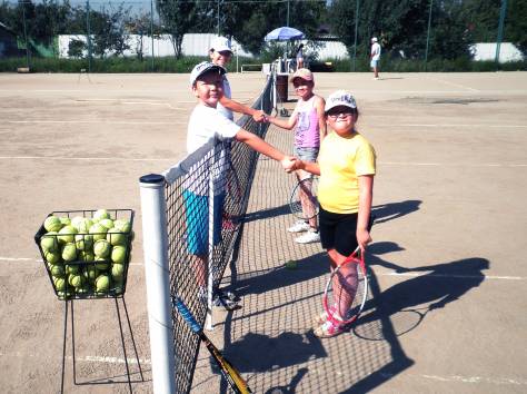 Обучение игре в большой теннис, фотография 4