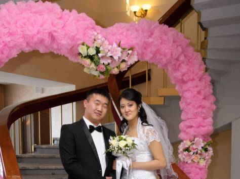 продаю свадебный комплект б/у., фотография 1