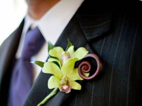 Бутоньерки и свадебные букеты для прекрасных пар, фотография 1