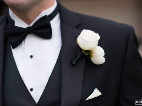 Бутоньерки и свадебные букеты для прекрасных пар, фотография 7